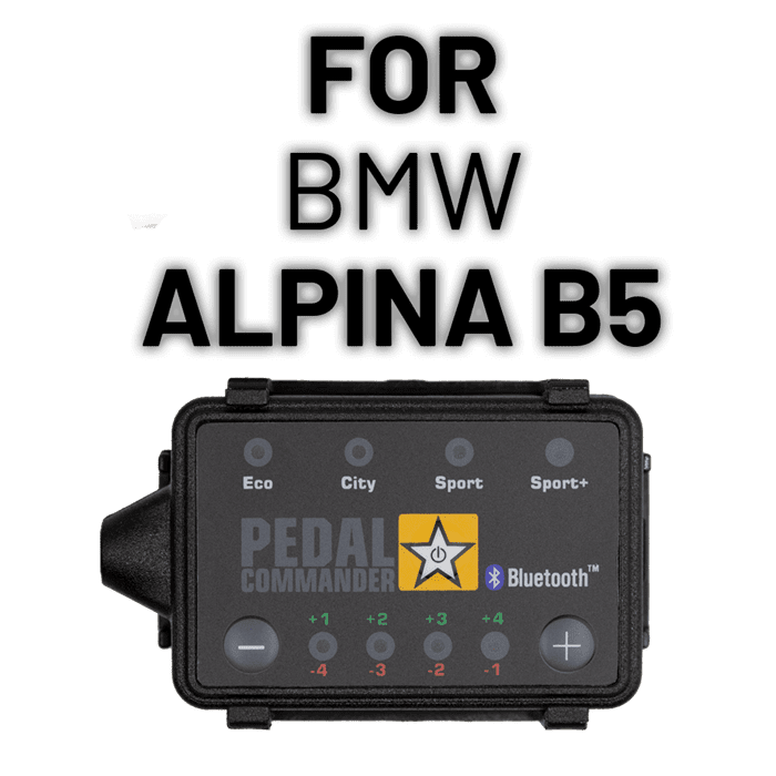 Solve your acceleration problems with Pedal Commander for BMW Alpina B5