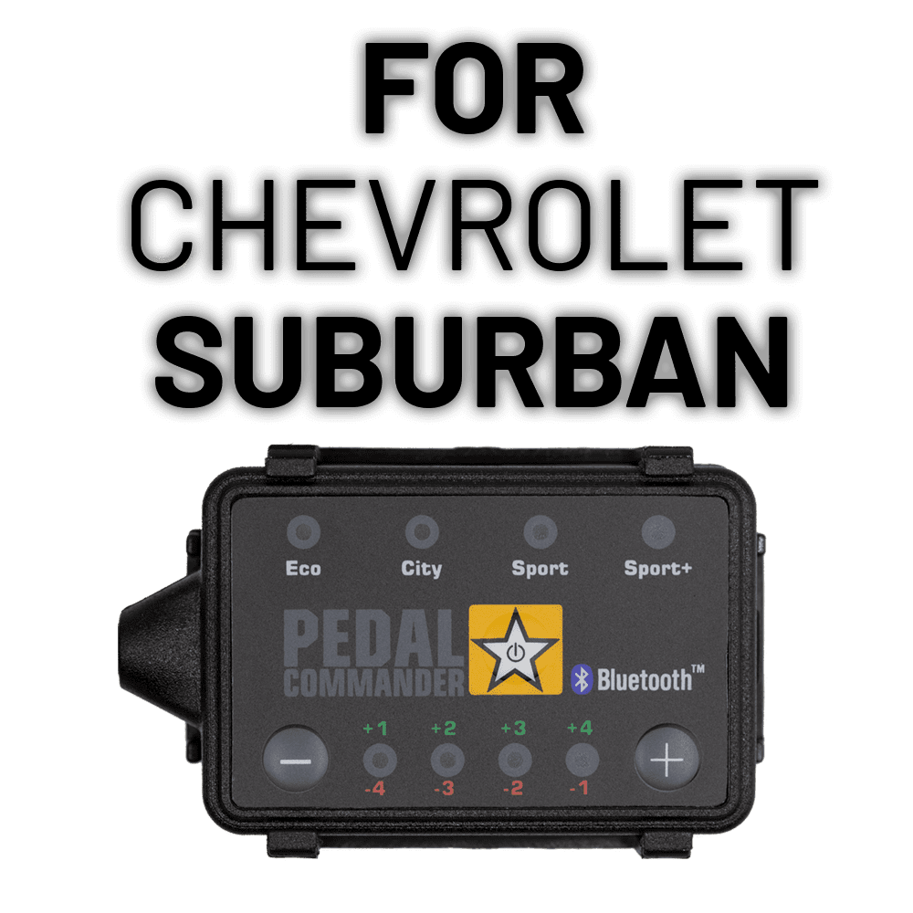 Solve your acceleration problems with Pedal Commander for Chevrolet Suburban