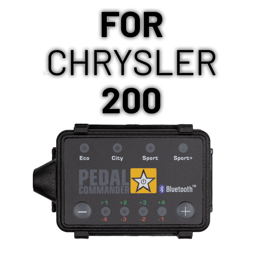 Solve your acceleration problems with Pedal Commander for Chrysler 200