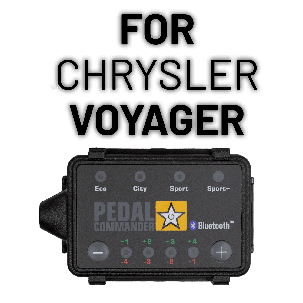 Solve your acceleration problems with Pedal Commander for Chrysler Voyager