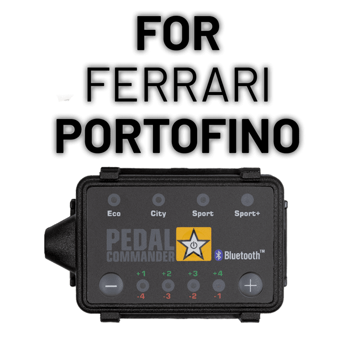 Solve your acceleration problems with Pedal Commander for Ferrari Portofino