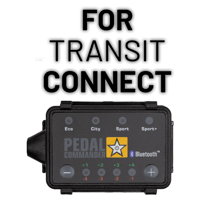 Solve your acceleration problems with Pedal Commander for Ford Transit Connect