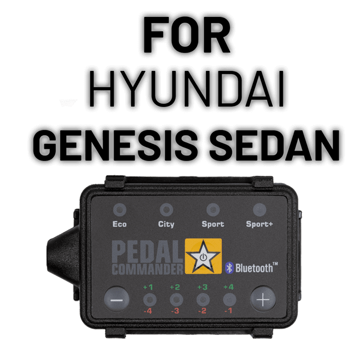 Solve your acceleration problems with Pedal Commander for Hyundai Genesis Sedan