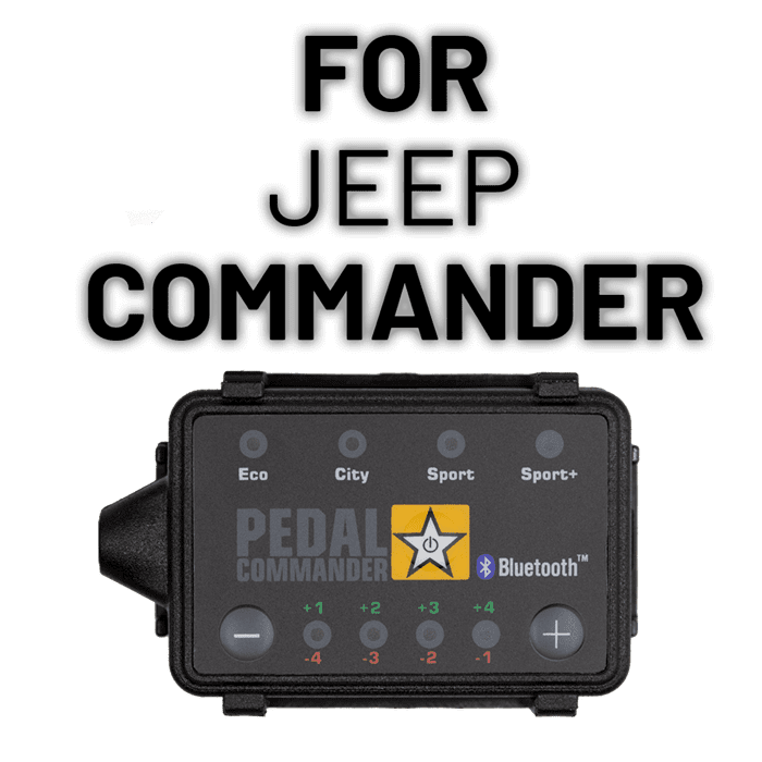 Solve your acceleration problems with Pedal Commander for Jeep Commander