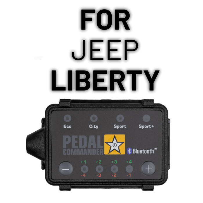 Solve your acceleration problems with Pedal Commander for Jeep Liberty