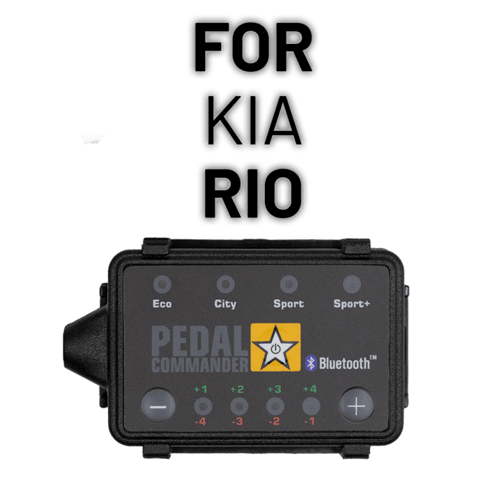 Solve your acceleration problems with Pedal Commander for Kia Rio