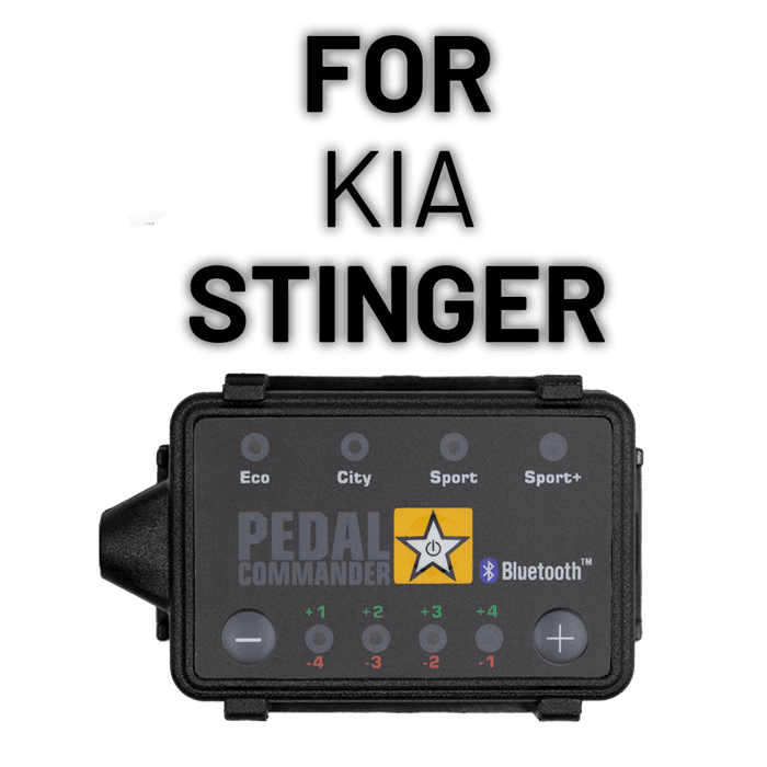 Solve your acceleration problems with Pedal Commander for Kia Stinger