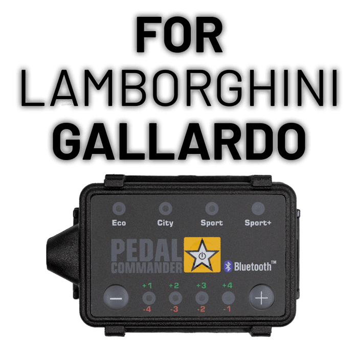 Solve your acceleration problems with Pedal Commander for Lamborghini Gallardo