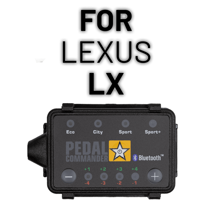 Solve your acceleration problems with Pedal Commander for Lexus LX