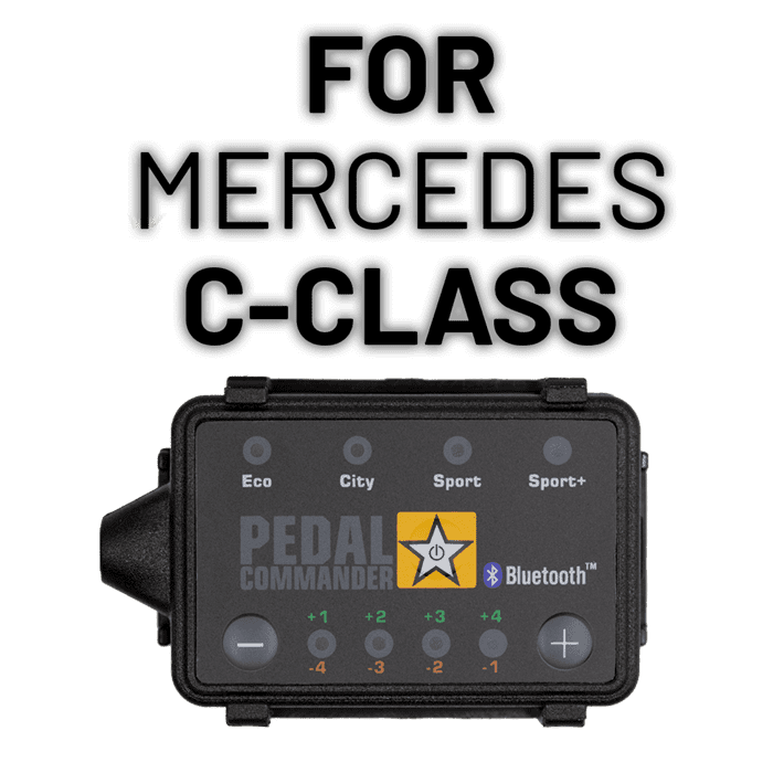 Solve your acceleration problems with Pedal Commander for Mercedes C Class