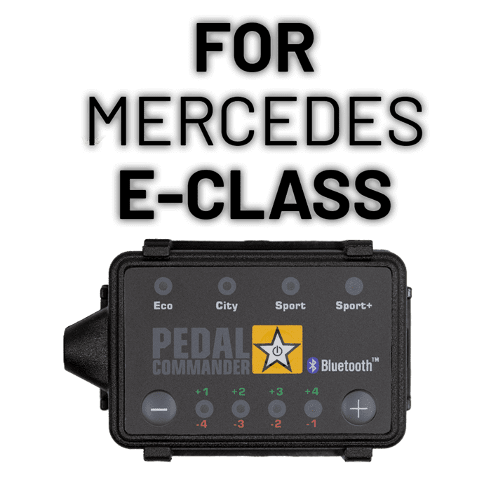 Solve your acceleration problems with Pedal Commander for Mercedes E Class