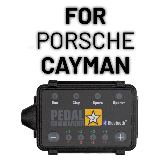 Solve your acceleration problems with Pedal Commander for Porsche Cayman