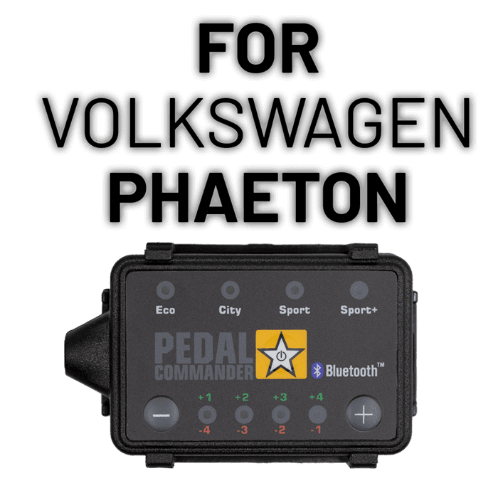 Solve your acceleration problems with Pedal Commander for Volkswagen Phaeton